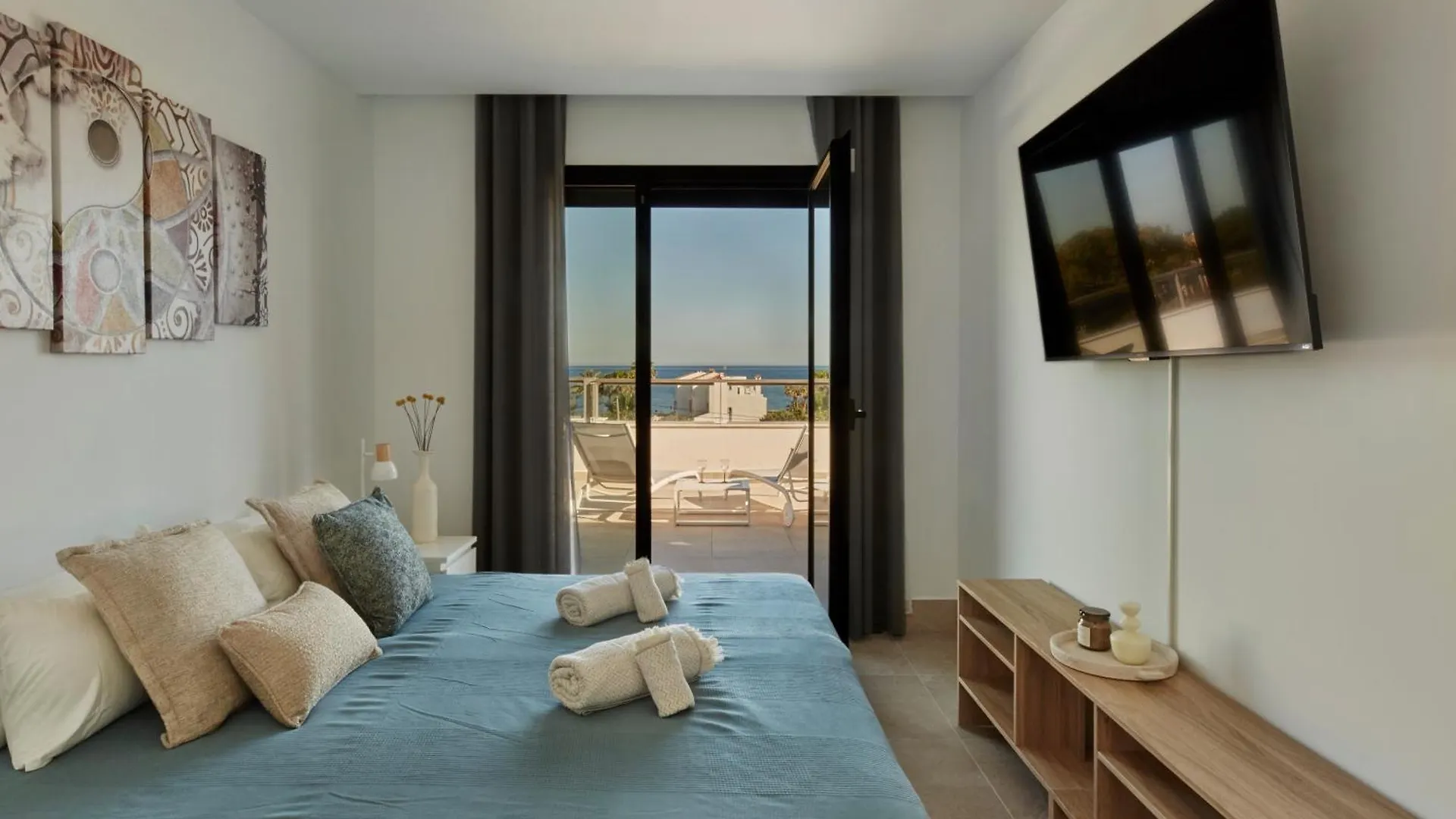 Apartmán Vista Del Mar, Sunny Penthouse Bahia de Casares Španělsko